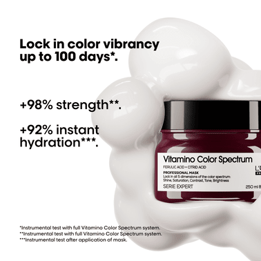 Loreal SE Vitamino Color Spectrum Mask - KOOS • alles voor je haar