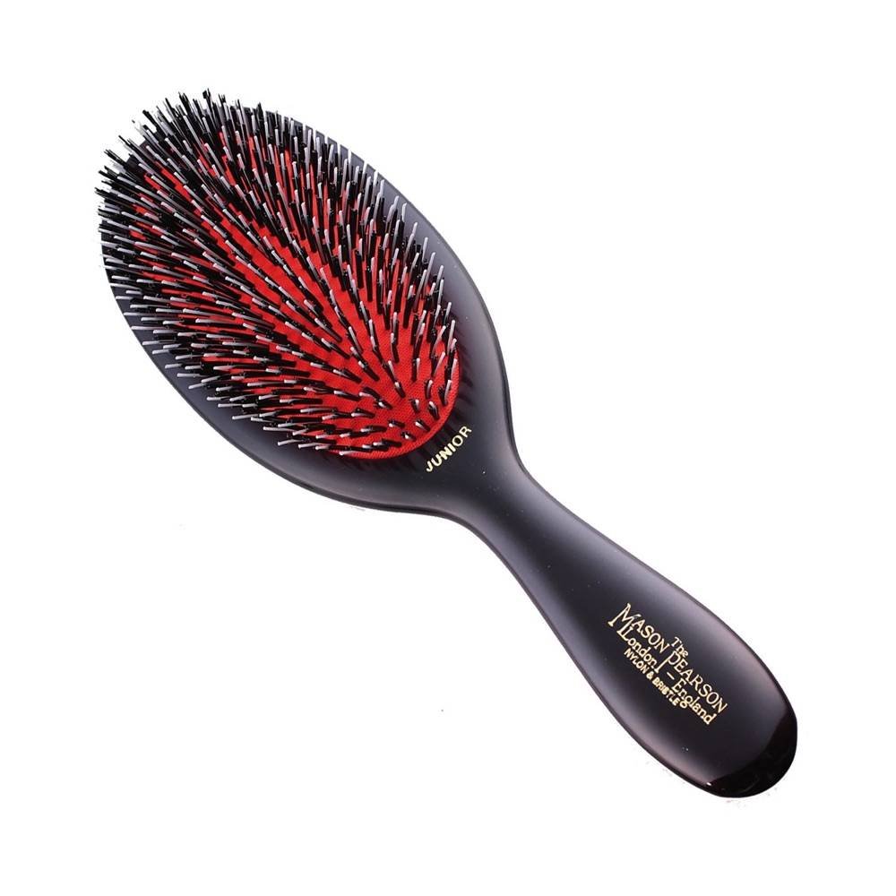 Mason Pearson Borstel Junior Bristle & Nylon BN2 Dark Ruby - KOOS • alles voor je haar