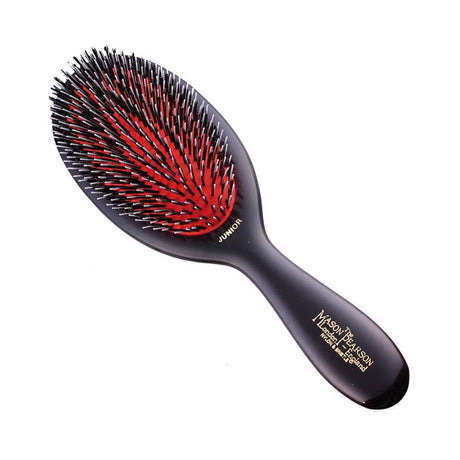 Mason Pearson Mason Pearson Borstel Junior Bristle & Nylon BN2 Dark Ruby
