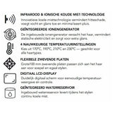 Max Pro Infra Steam Straightener - KOOS • alles voor je haar