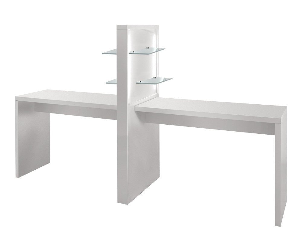 MB Allure White Ash Manicure Table - KOOS • alles voor je haar