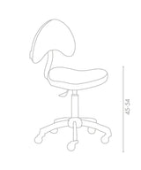 MB Arizona Stool With Backrest - Koosvanderbeek.nl - Medical & Beauty - Beautysalon