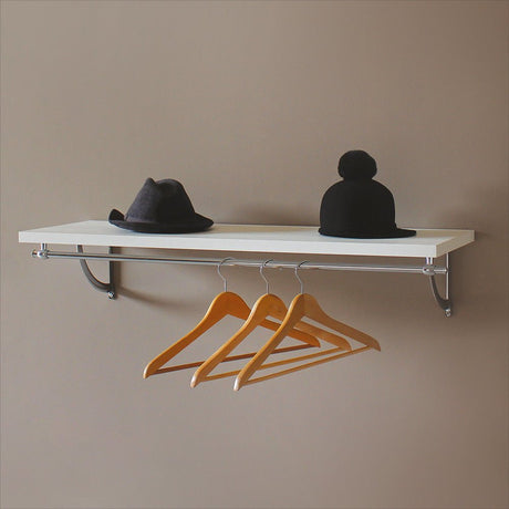 MB Coats Chromed And White Coat Rack - KOOS • alles voor je haar