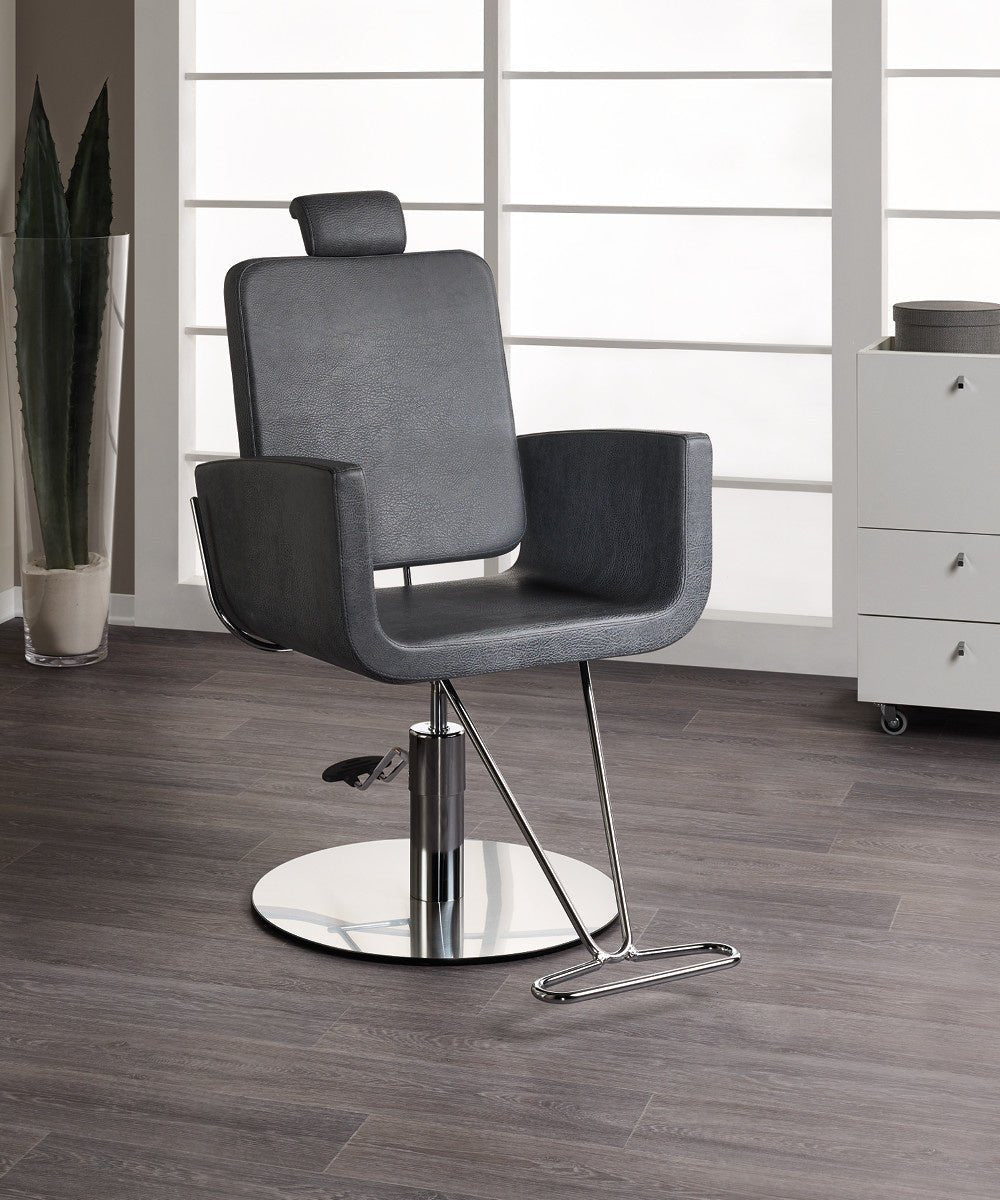 MB Eva Reclining Make-up Chair With Footrest - KOOS • alles voor je haar