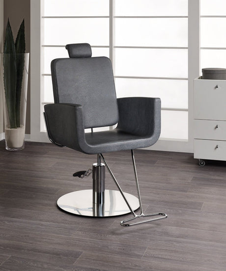 MB Eva Reclining Make-up Chair With Footrest - KOOS • alles voor je haar