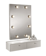 MB Las Vegas White Ash Make-up Work Unit - KOOS • alles voor je haar