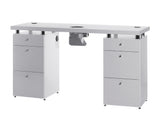 MB Logic White Ash Manicure Table - KOOS • alles voor je haar