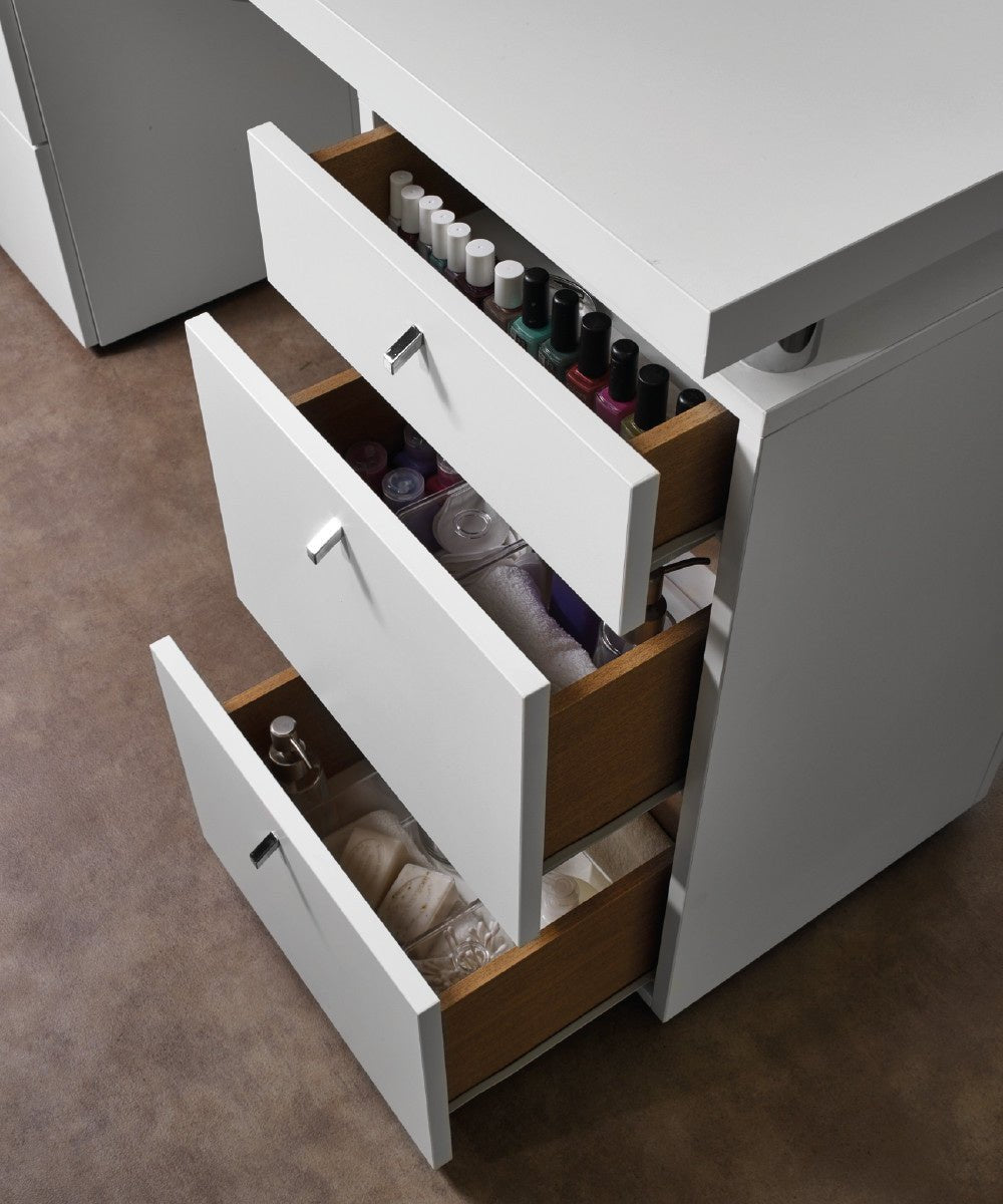 MB Logic White Ash Manicure Table - KOOS • alles voor je haar