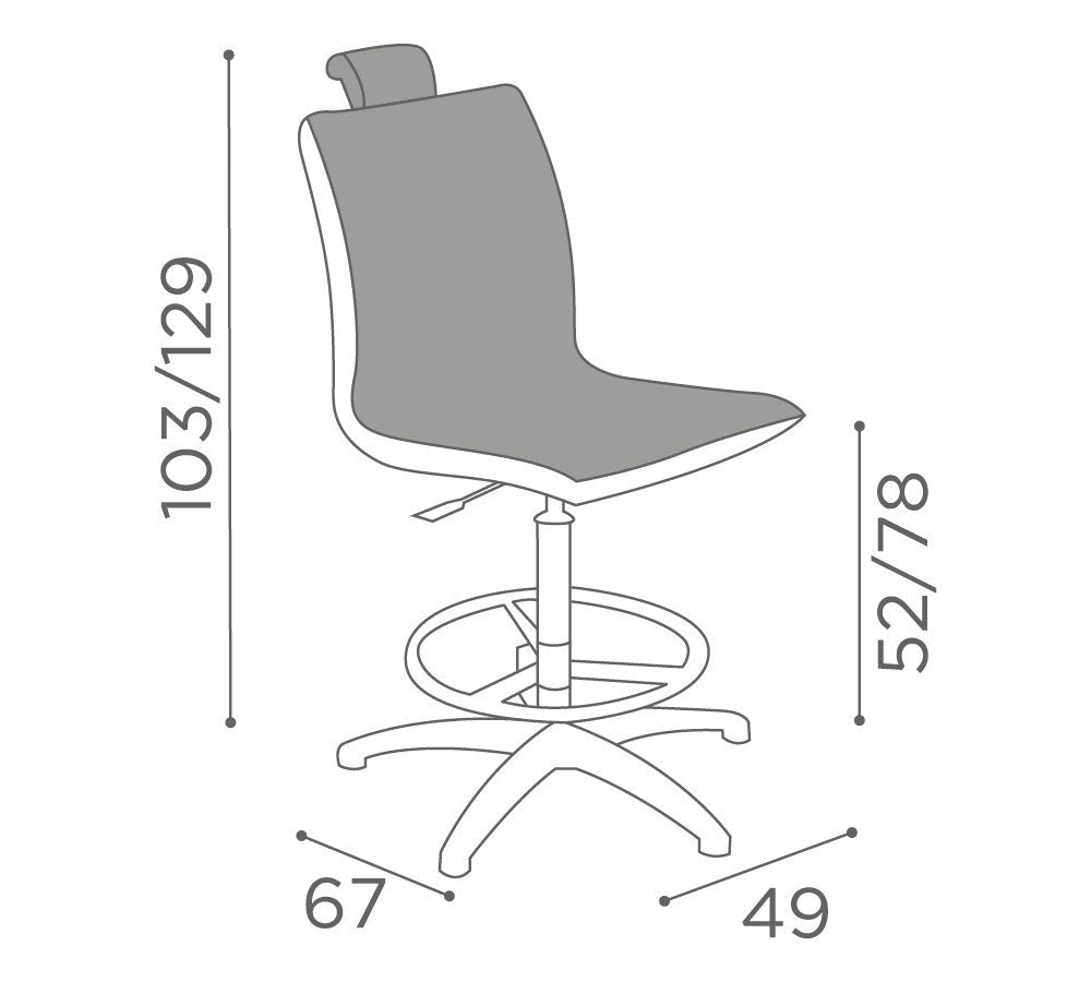 MB Marilyn Make-up Chair - KOOS • alles voor je haar