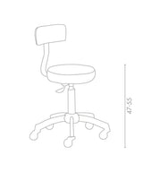 MB Montana Stool With Backrest - Koosvanderbeek.nl - Medical & Beauty - Beautysalon