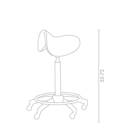 MB Rodeo Stool - Koosvanderbeek.nl - Medical & Beauty - Beautysalon