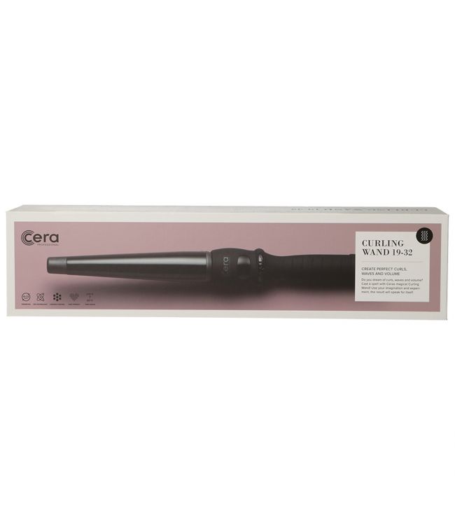Cera Lockenstab, konischer Lockenstab 19-32 mm