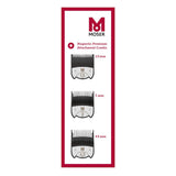 Moser Set Magnetic Premium Opzetkammen S 3st - KOOS • alles voor je haar