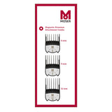 Moser Set Magnetic Premium Opzetkammen S 3st