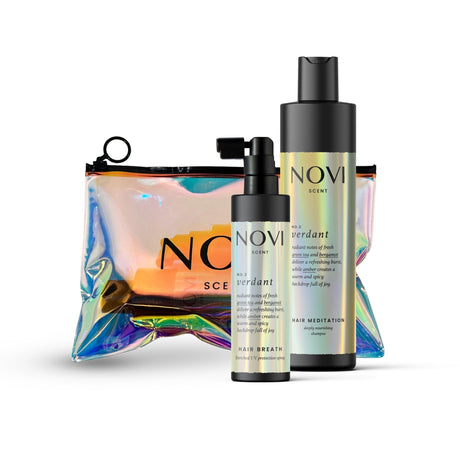 NOVI SET No.2 Meditation & Breath in gratis BAG - KOOS • alles voor je haar