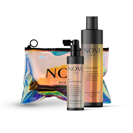 NOVI SET No.4 Meditation & Breath in gratis BAG - KOOS • alles voor je haar