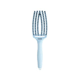 Olivia Garden Fingerbrush M Boar & Nylon Pastel Blue - KOOS • alles voor je haar