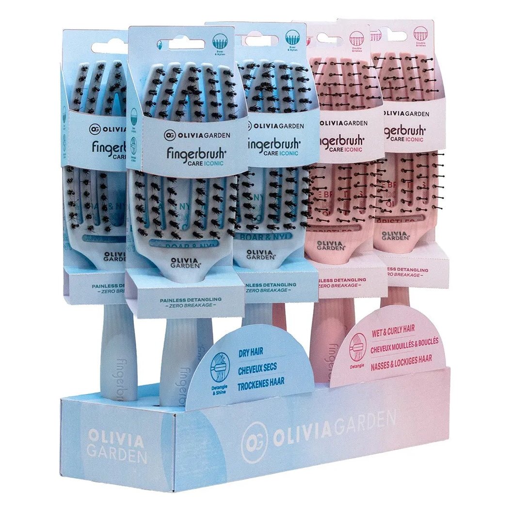 Olivia Garden Fingerbrush M Care Iconic Love Edition - KOOS • alles voor je haar