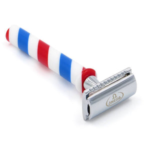 Omega Scheermes Barberpole Safy Razor - KOOS • alles voor je haar