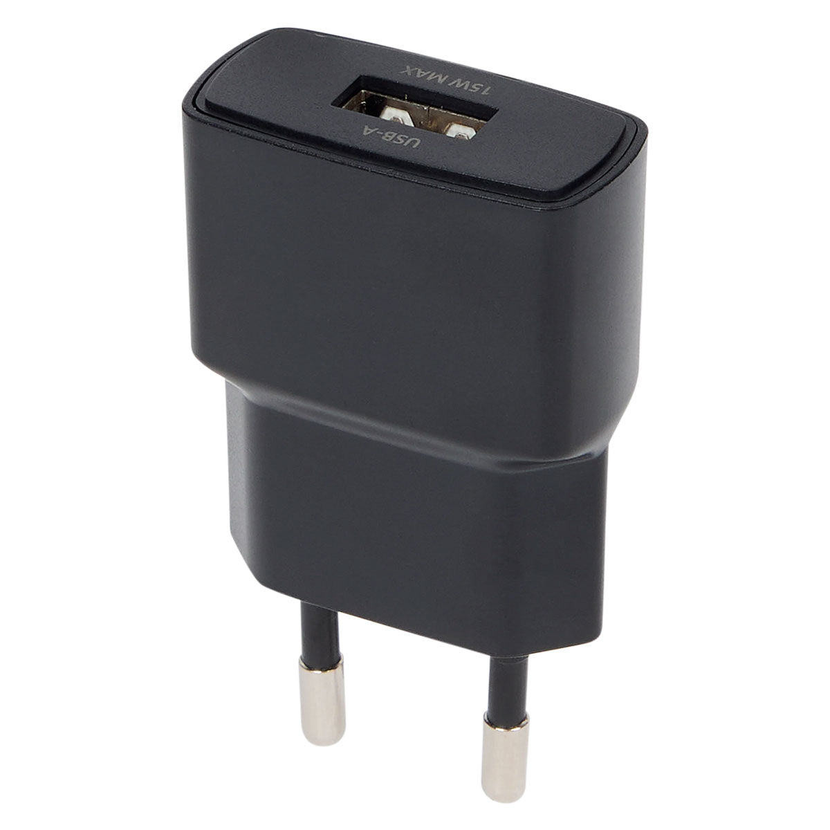 Oplader USB-A 15W Zwart - KOOS • alles voor je haar