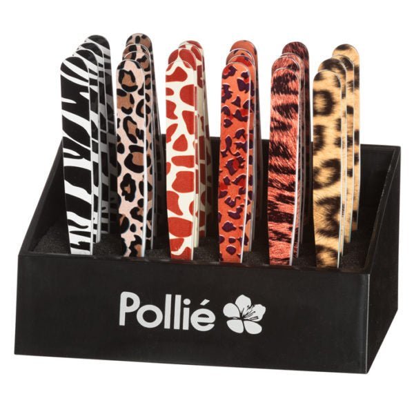 Pollie Pincet Gekleurd Animal Display 24st - KOOS • alles voor je haar