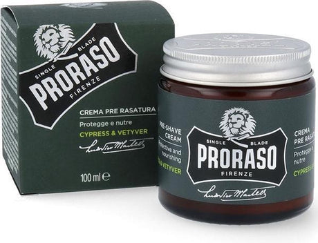 Proraso Cypress & Vetyver Pre-Shave Creme 100ml - KOOS • alles voor je haar