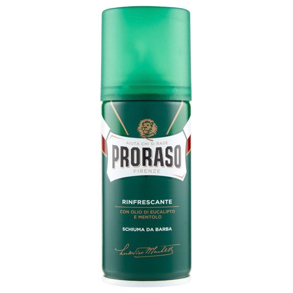 Proraso Groen Scheerschuim Mini 100ml - KOOS • alles voor je haar