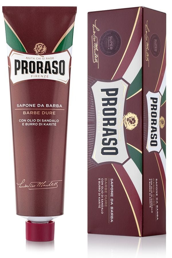 Proraso Rood Scheercreme Tube 150ml - KOOS • alles voor je haar