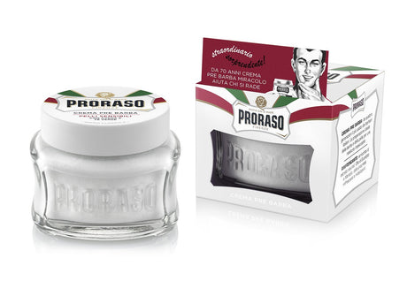 Proraso Wit Pre-Shave Creme 100ml - KOOS • alles voor je haar
