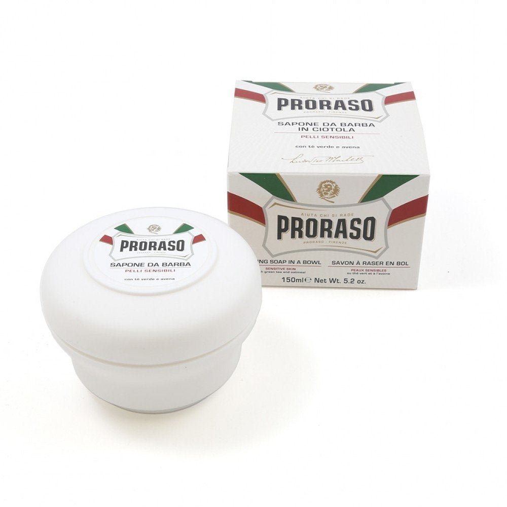 Proraso Wit Scheerzeep Bowl 150ml - KOOS • alles voor je haar