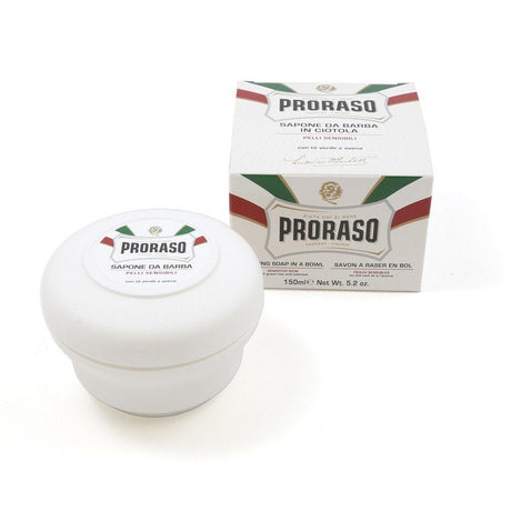 Proraso Wit Scheerzeep Bowl 150ml - KOOS • alles voor je haar