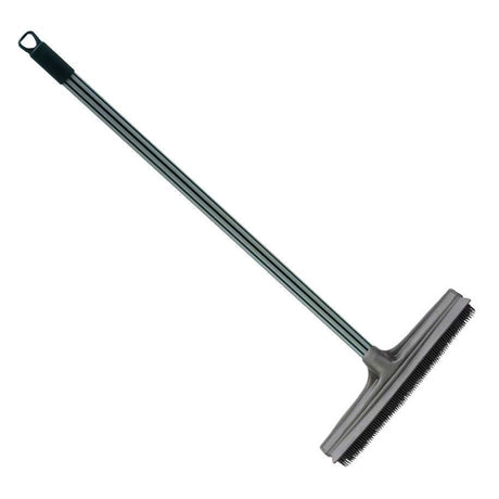 Rubber Bezem + Steel Compleet Grijs - KOOS • alles voor je haar