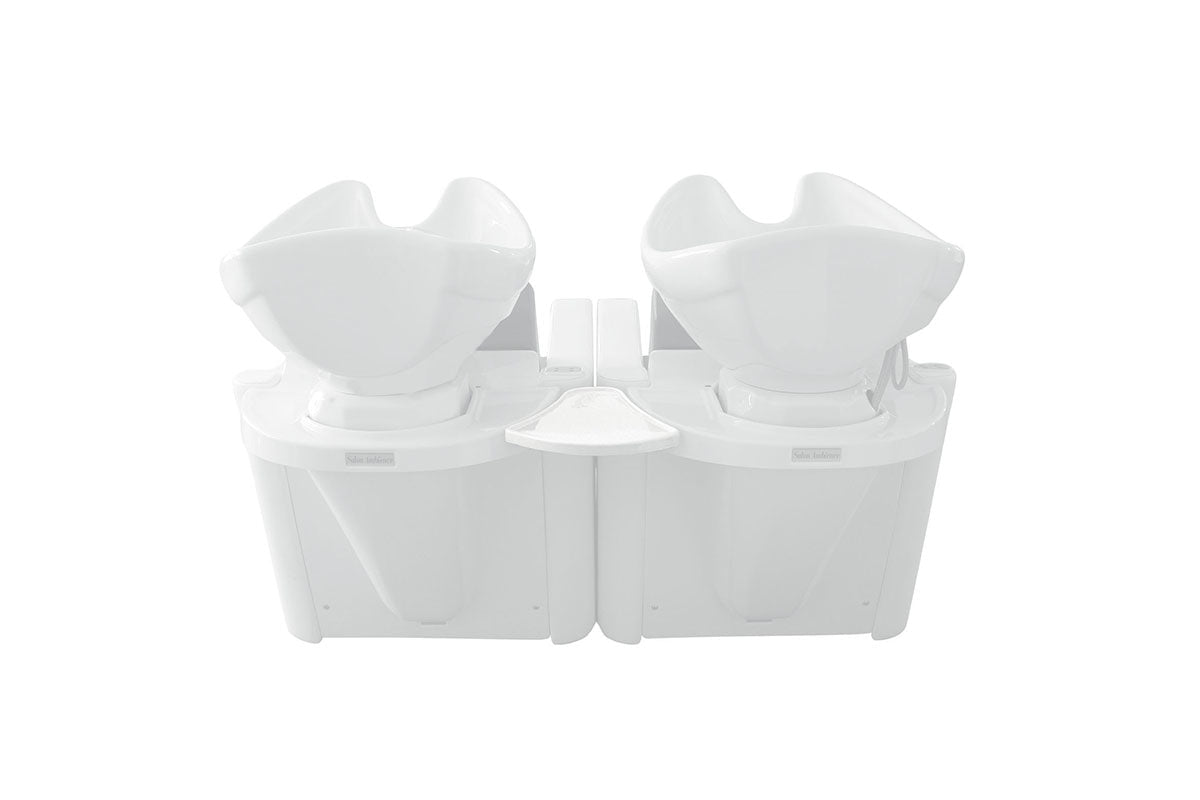 SA Link White Plastic Shelf - KOOS • alles voor je haar