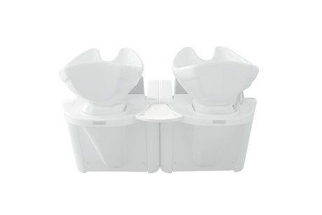 SA Link White Plastic Shelf - KOOS • alles voor je haar
