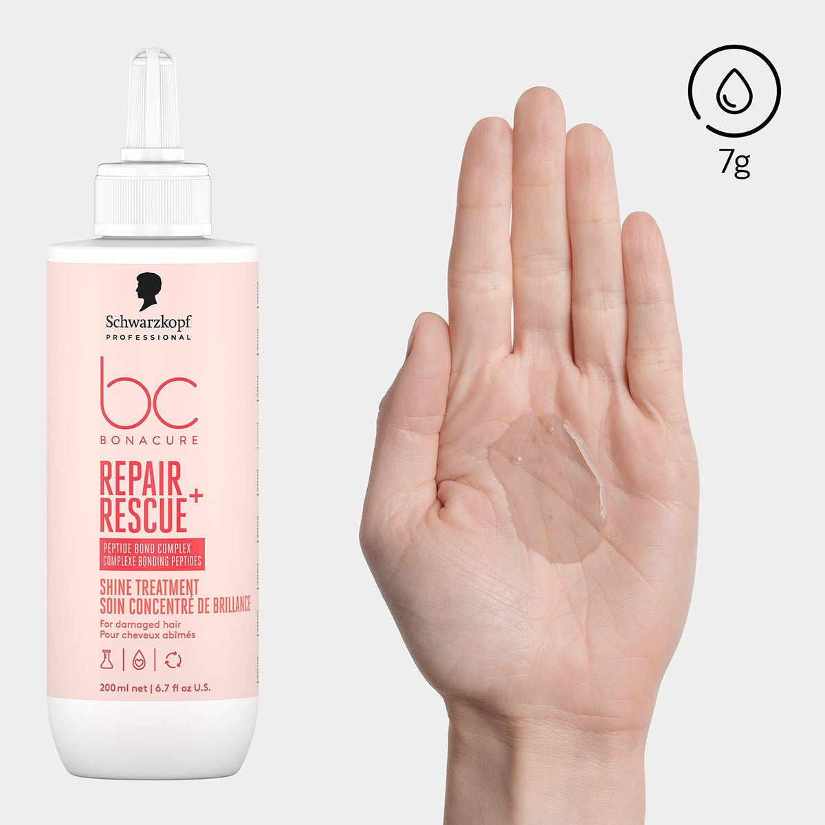 Schwarzkopf BC CP Repair Rescue Shine Treatment 200ml - KOOS • alles voor je haar