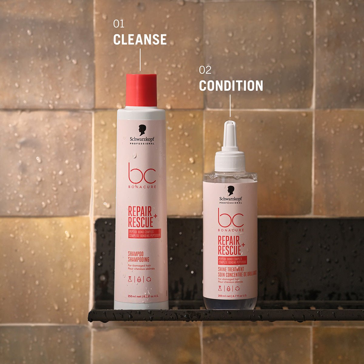 Schwarzkopf BC CP Repair Rescue Shine Treatment 200ml - KOOS • alles voor je haar