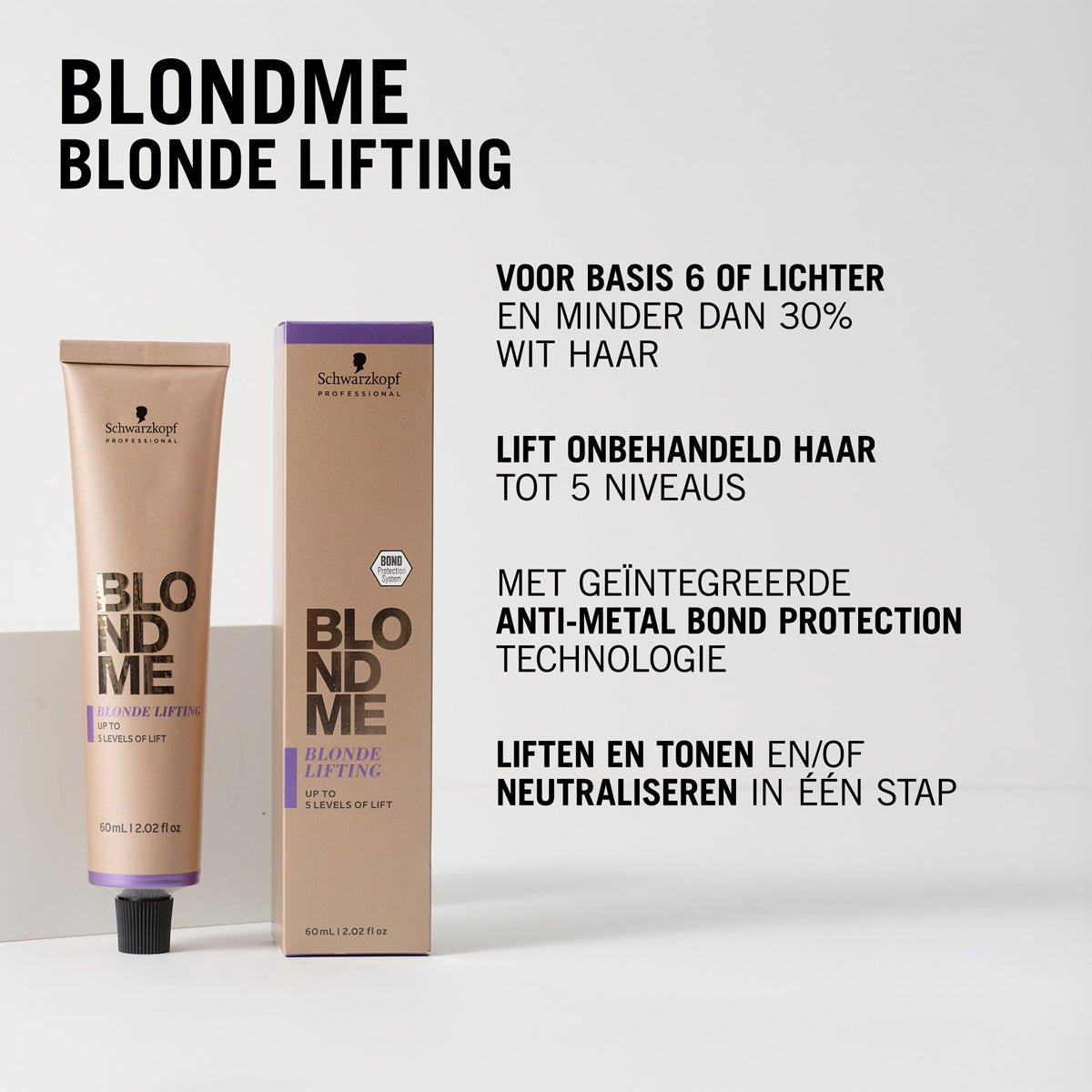 Schwarzkopf BlondMe Blonde Lifting 60ml - KOOS • alles voor je haar