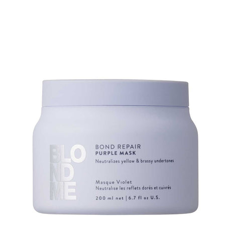 Schwarzkopf BlondMe Bond Repair Purple Mask - KOOS • alles voor je haar