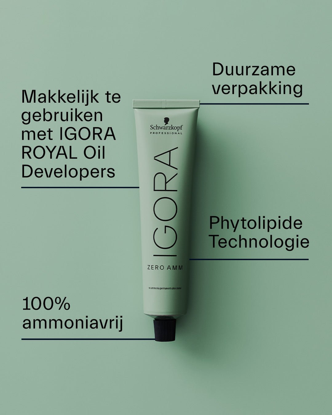 Schwarzkopf Igora Zero Amm 60ml - KOOS • alles voor je haar