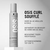 Schwarzkopf Osis+ Curl Souffle 200ml - KOOS • alles voor je haar