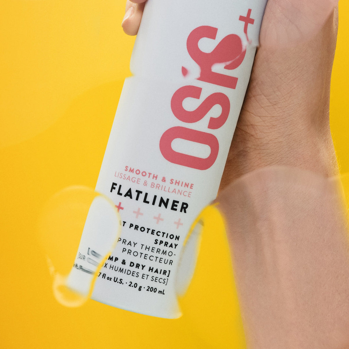 Schwarzkopf Osis+ Flatliner Heat Protection Spray 200ml - KOOS • alles voor je haar