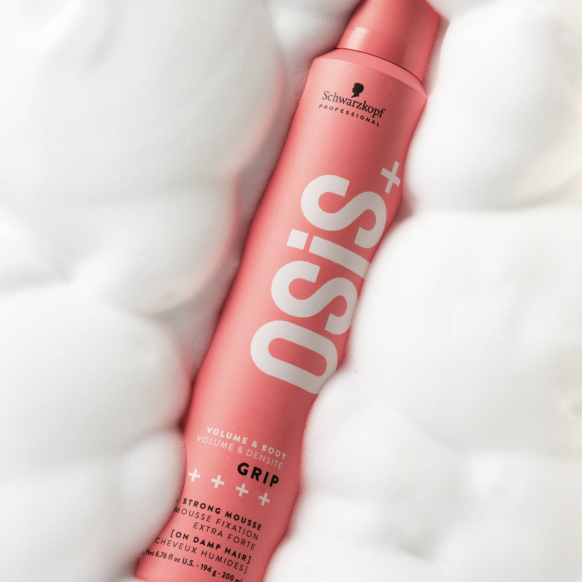 Schwarzkopf Osis+ Grip Extreme Hold Mousse 200ml - KOOS • alles voor je haar
