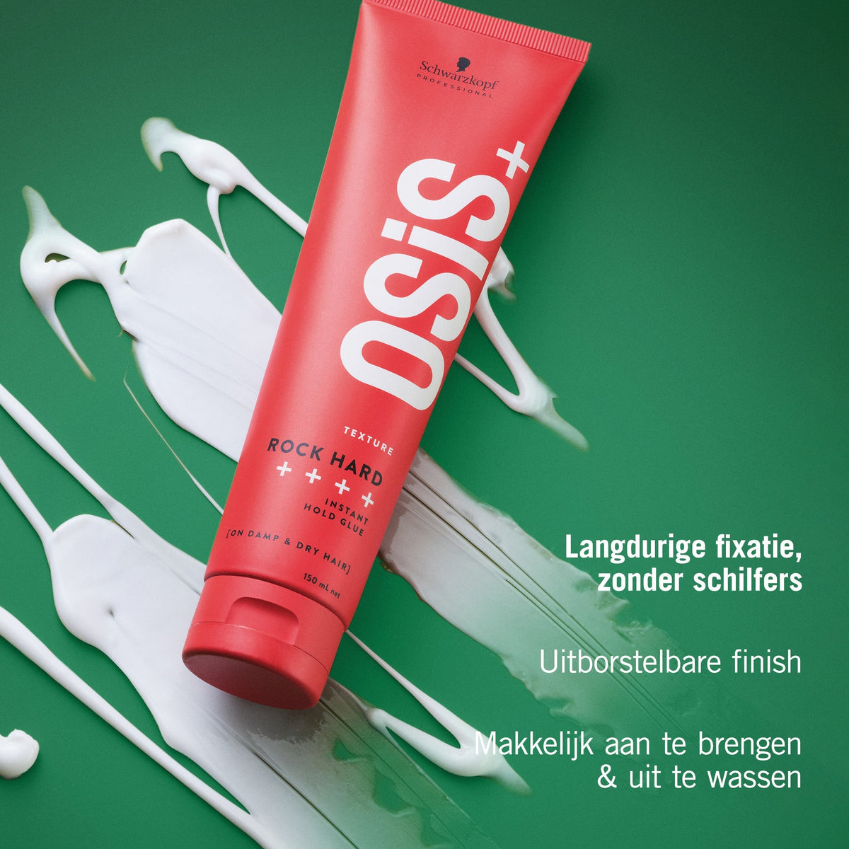 Schwarzkopf Osis+ Rock Hard Ultra Strong Glue 150ml - KOOS • alles voor je haar