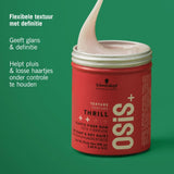 Schwarzkopf Osis+ Thrill Fibre Gum 100ml - KOOS • alles voor je haar