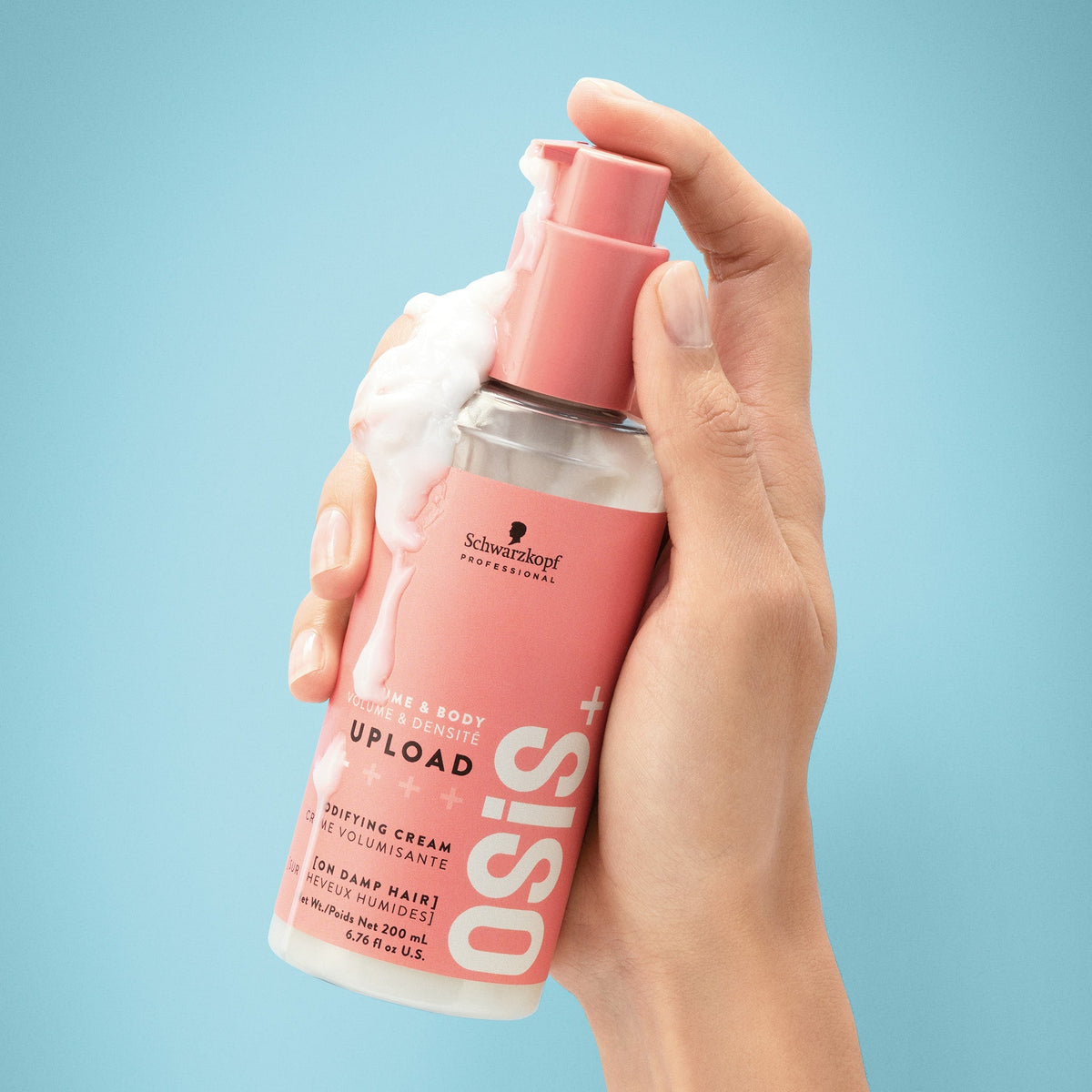 Schwarzkopf Osis+ Upload Volume Cream 200ml - KOOS • alles voor je haar