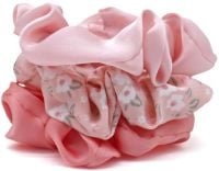 Scrunchie set 3 stuks roze - KOOS • alles voor je haar