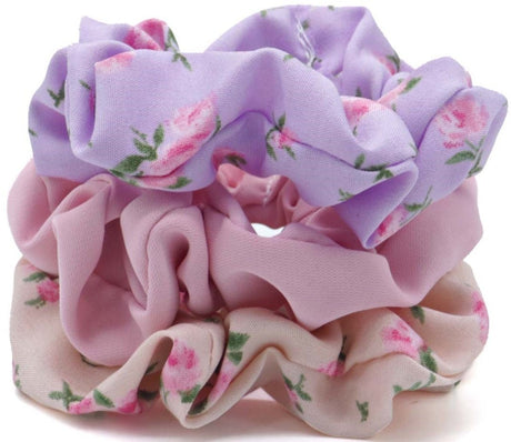 Scrunchie set 3st lila - KOOS • alles voor je haar