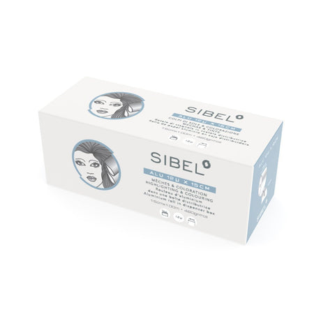 Sibel Aluminium Folie 15cm x 100m Zilver 12mu - KOOS • alles voor je haar