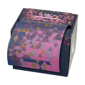 Sibel Embossed Alufolie Rol 12,7x97cm Roze/Paars - KOOS • alles voor je haar
