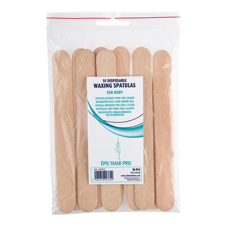 Sibel Epil Hair Pro Wegwerp Spatels 15cm 10st - KOOS • alles voor je haar